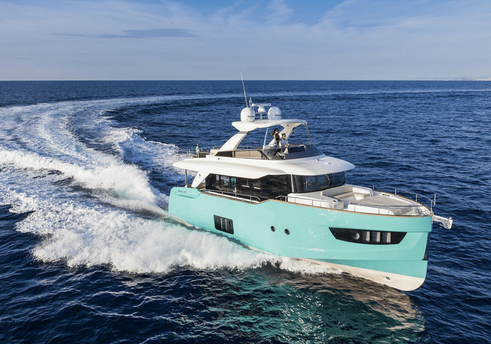 yacht baia azzurra 63